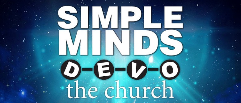Simple Minds, Devo & the church Australian Tour