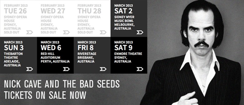 Nick Cave & The Bad Seeds Australian Tour