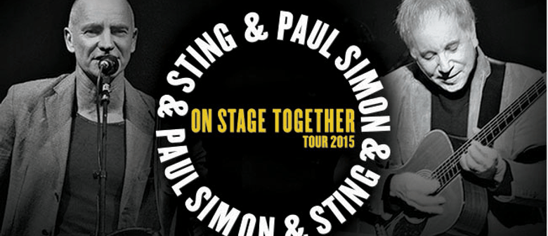 Sting & Paul Simon - On Stage Together Tour 2015