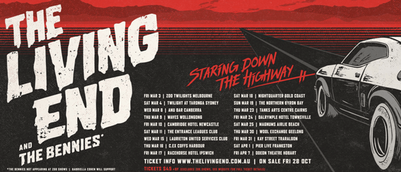 The Living End - Staring Down the Highway Regional Tour