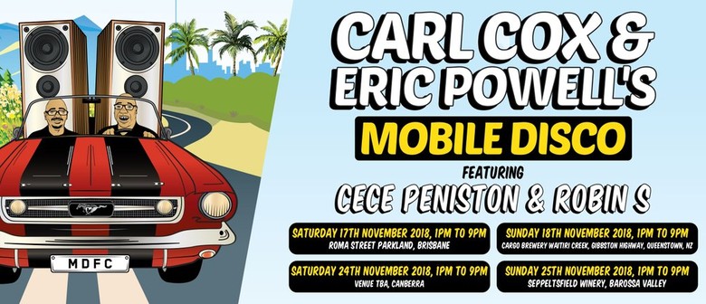 Carl Cox and Eric Powell's Mobile Disco 2018