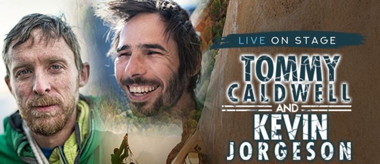 Tommy Caldwell and Kevin Jorgeson Live On Stage