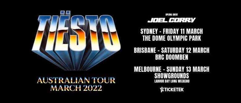 Tiësto Australian Tour