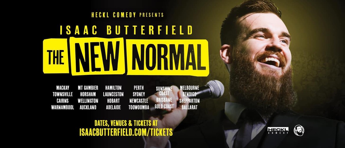 Isaac Butterfield The New Normal Tour Eventfinda