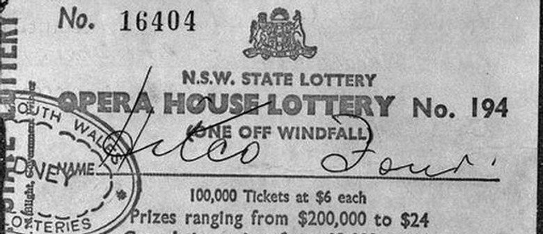 Opera House lottery to mark 40th anniversary
