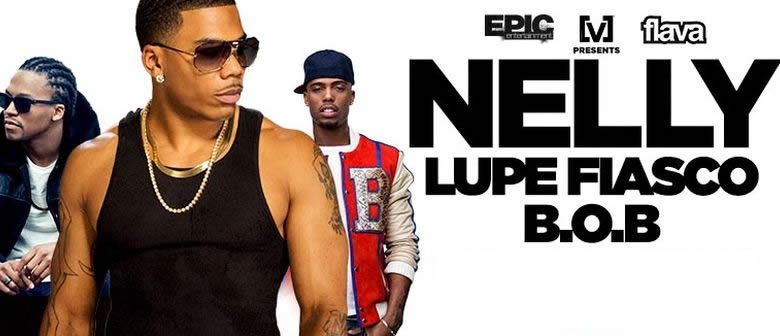 Nelly, Lupe Fiasco and B.o.B Australian Tour 2015