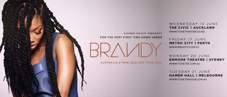 Grammy Winning R&B Star Brandy Kicks Off Debut Australian Tour This June
