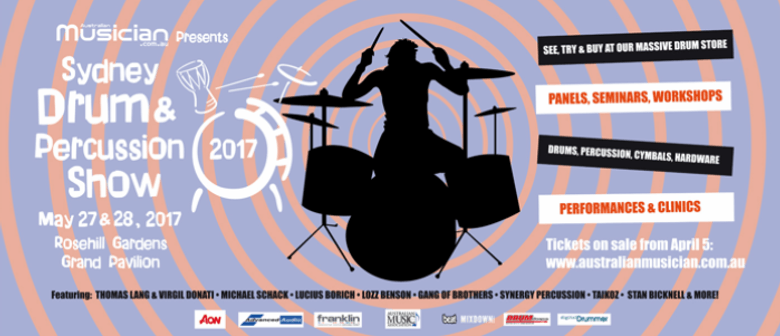Sydney Drum and Percussion Show Launches This May
