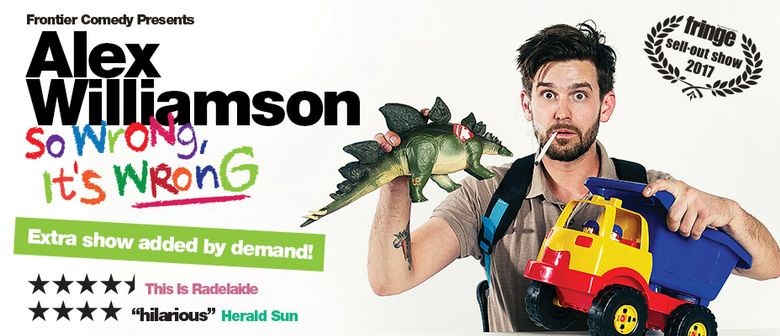 Alex Williamson Hits Australian Road With 'So Wrong, It's Wrong' Show