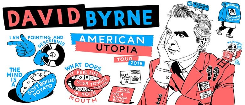 David Byrne Brings 'American Utopia' World Tour To Australia This November