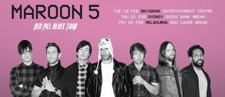 Maroon 5 Bring Their  'Red Pill Blues Tour' To Australia In February 2019