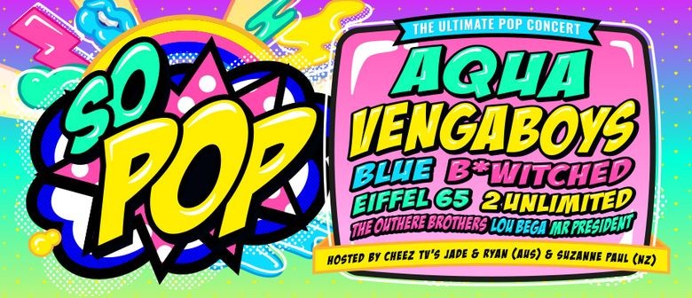 So Pop Lands Down Under This January and February With 90's Pop Giants In Tow