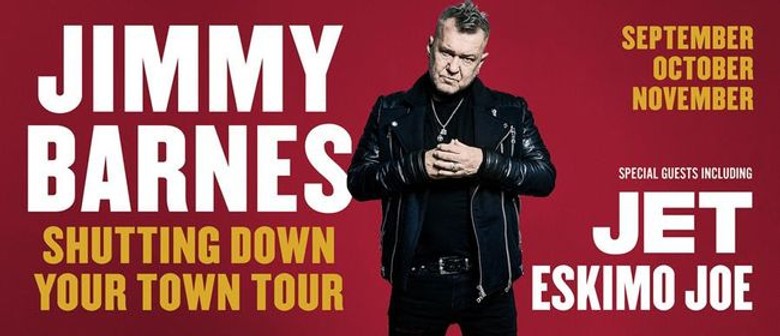 Jimmy Barnes Returns On The Road With 'Shutting Down Your Town' Tour This September and October