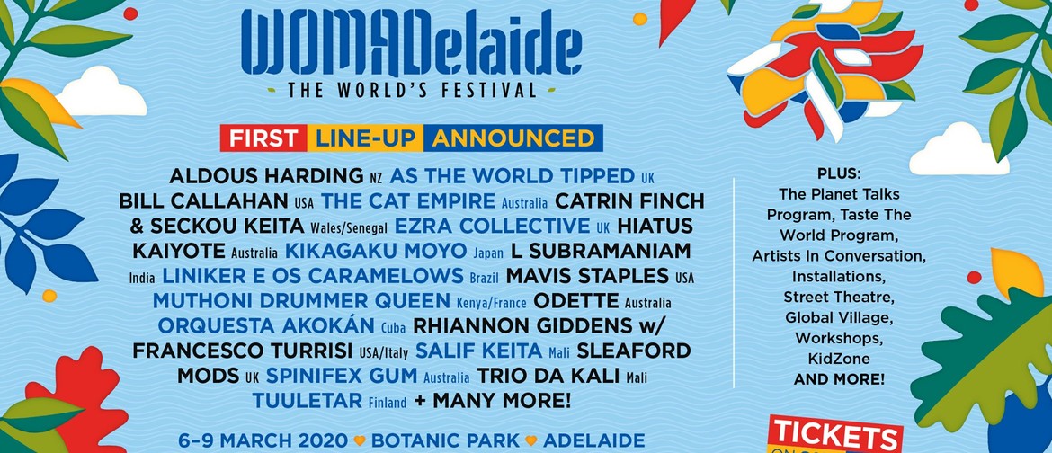 WOMADelaide returns next year March; releases first round lineup