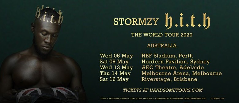 UK's Stormzy takes his world tour to Australia next year May