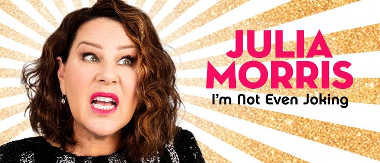 Julia Morris steps back on stage with her 'I'm Not Even Joking' show next spring