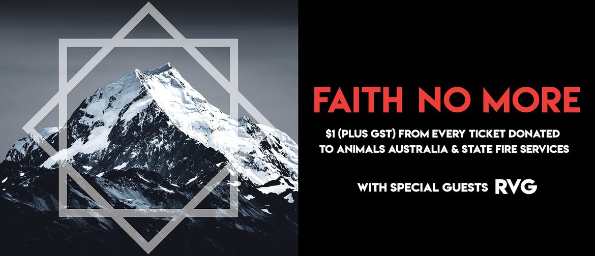 23 years later, Faith No More return to Australian shores for a five-date arena tour this May