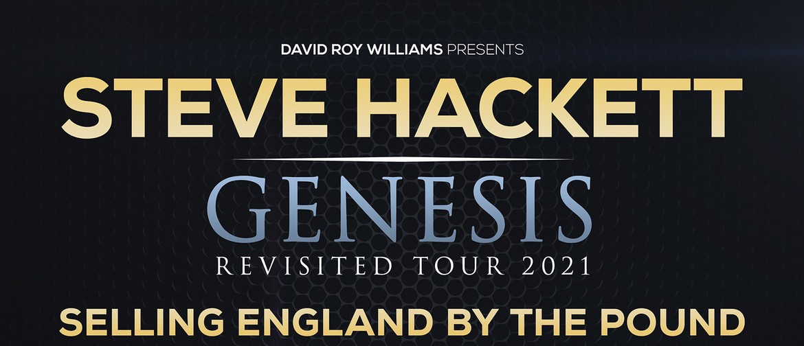 Steve Hackett's Genesis Revisited Tour New Dates Announced