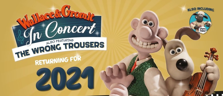 Wallace and Gromit are coming to Perth!