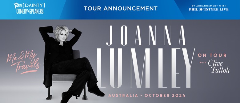 Joanna Lumley set to tour Australia for the very first time