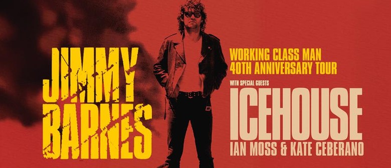 Jimmy Barnes announces 'Working Class Man 40th Anniversary Tour'