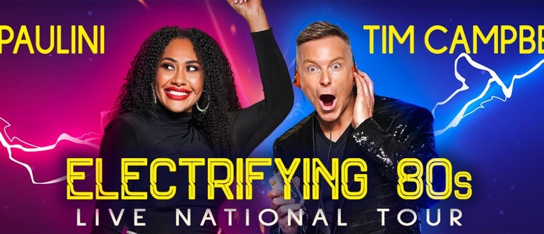 Paulini & Tim Campbell announce 26-date Electrifying 80s Live National Tour