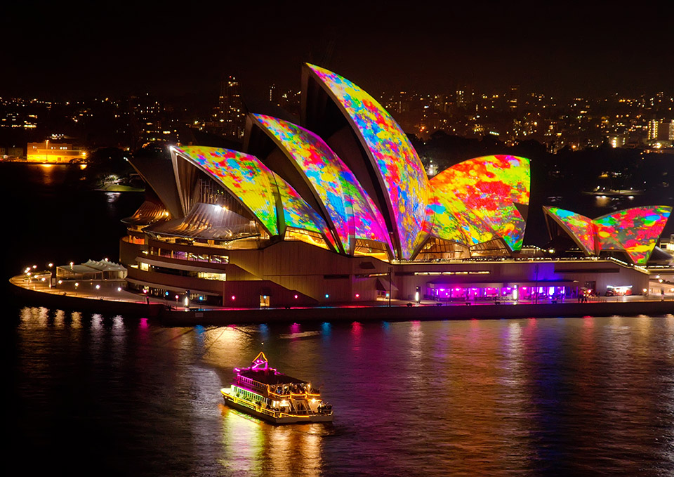 Vivid Dinner Cruises- Light shows