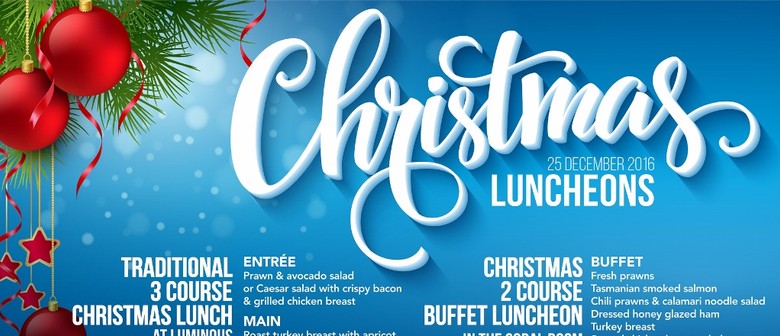 Christmas Day Luncheons Gosford Eventfinda