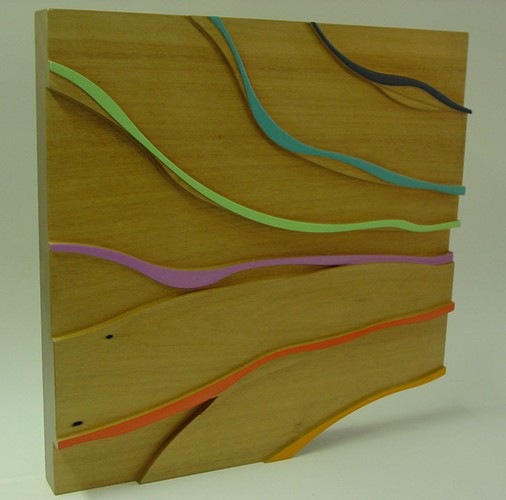 Paul Kay Contour and Intent Table and Wall Sculptures 