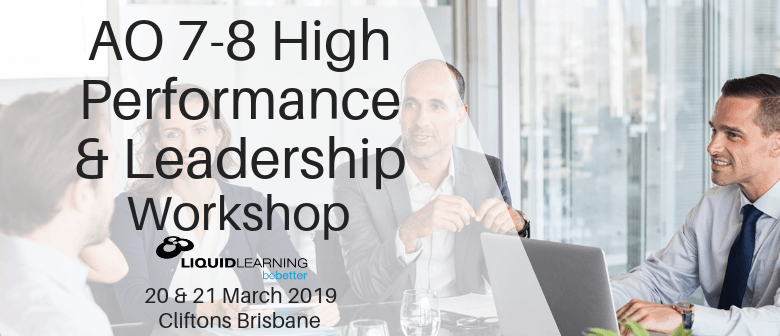 AO 7–8 High Performance & Leadership Workshop
