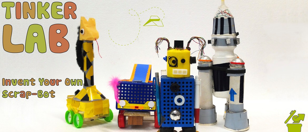 Tinker Lab – Invent Your Own Scrap-bot: Children's Workshop