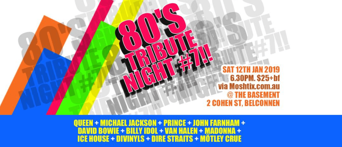 80's Tribute Night #7