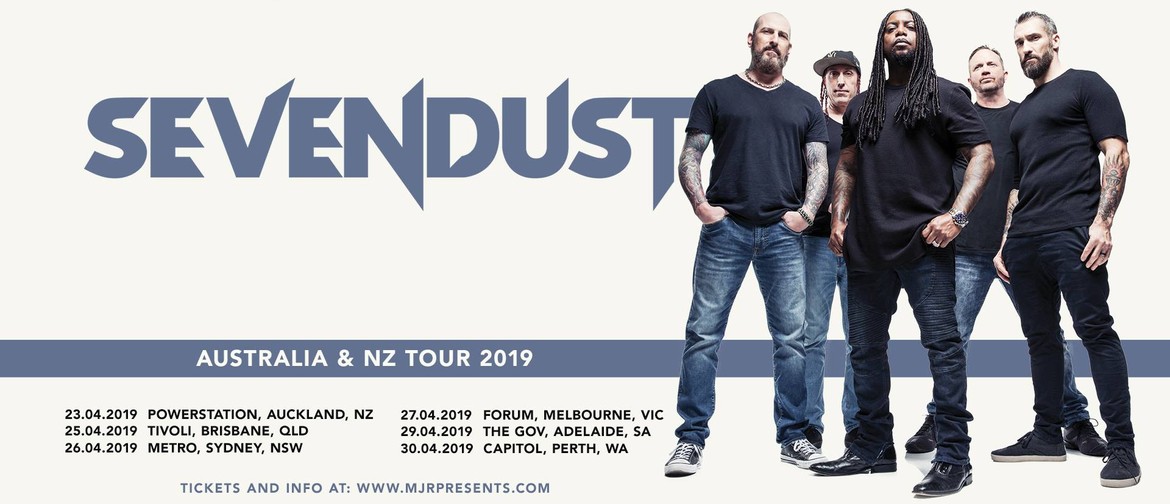 Sevendust Australia and NZ Tour 2019