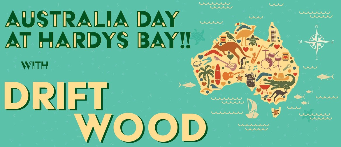 Australia Day With Driftwood