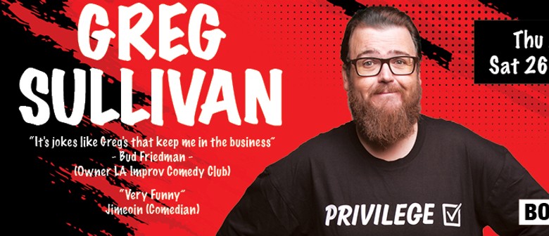 Stand Up Comedy With Greg Sullivan