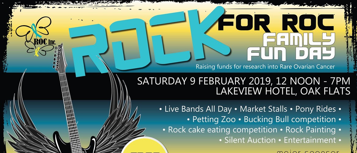 Rock for Rare Ovarian Cancer – Family Friendly Fundraising