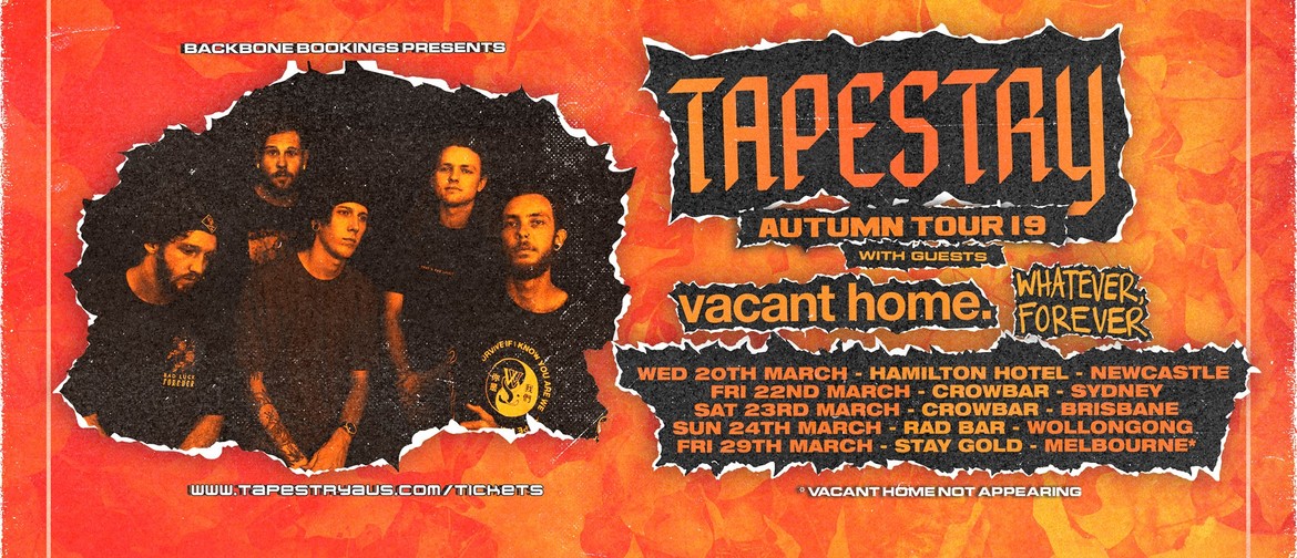 Tapestry Autumn Tour 2019