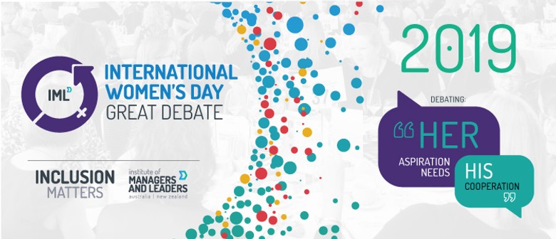 IML International Women's Day Great Debate: SOLD OUT