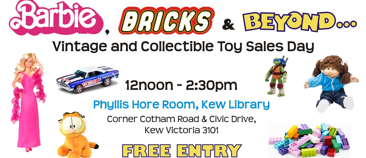 Barbie Bricks and Beyond Collector Toy Sale Day