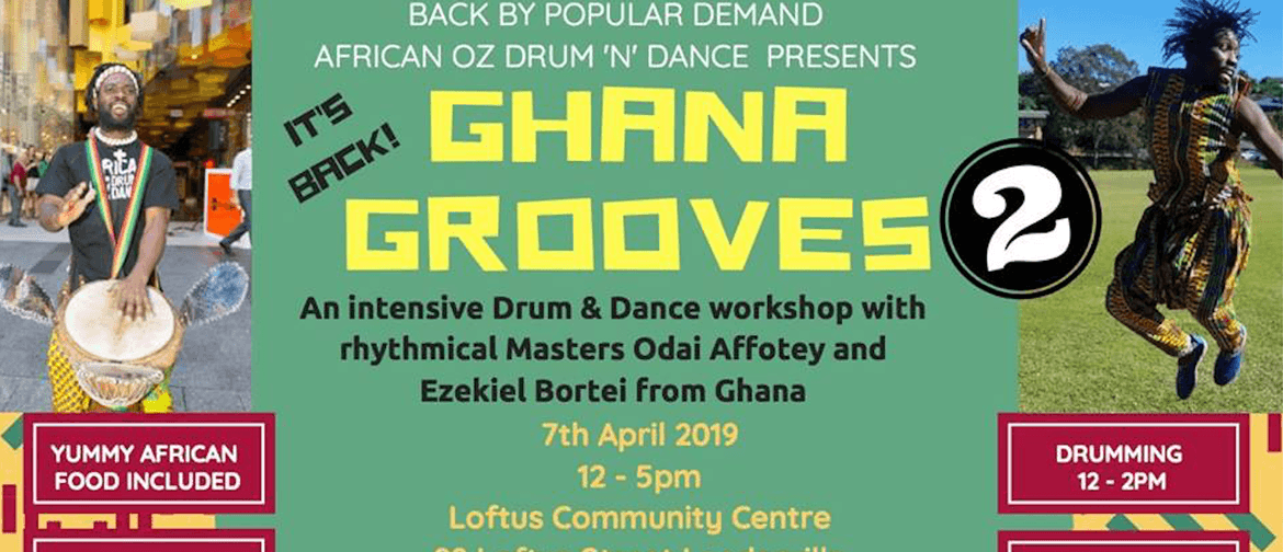 Ghana Grooves 2 – African Drum & Dance Workshop
