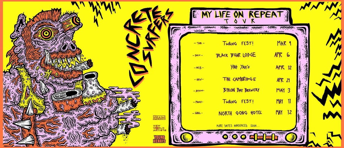 Concrete Surfers – My Life On Repeat Tour
