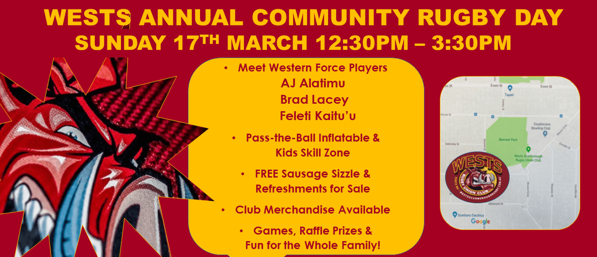 Wests Annual Community Rugby Day