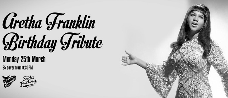 Aretha Franklin Birthday Tribute With the Monday Jam