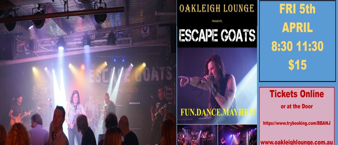 Escape Goats – Rock & Roll Fun Dance Mayhem