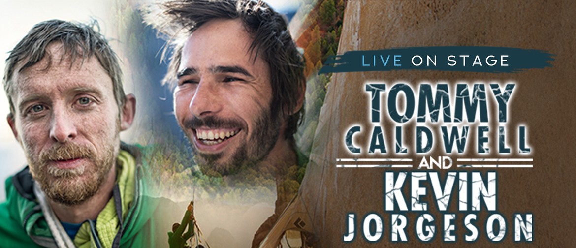 Tommy Caldwell and Kevin Jorgeson Live On Stage