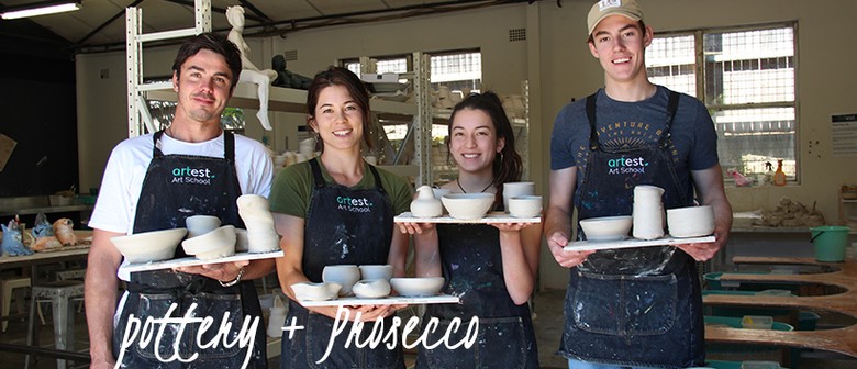 Pottery + Prosecco – Pottery Wheel Evening Workshop