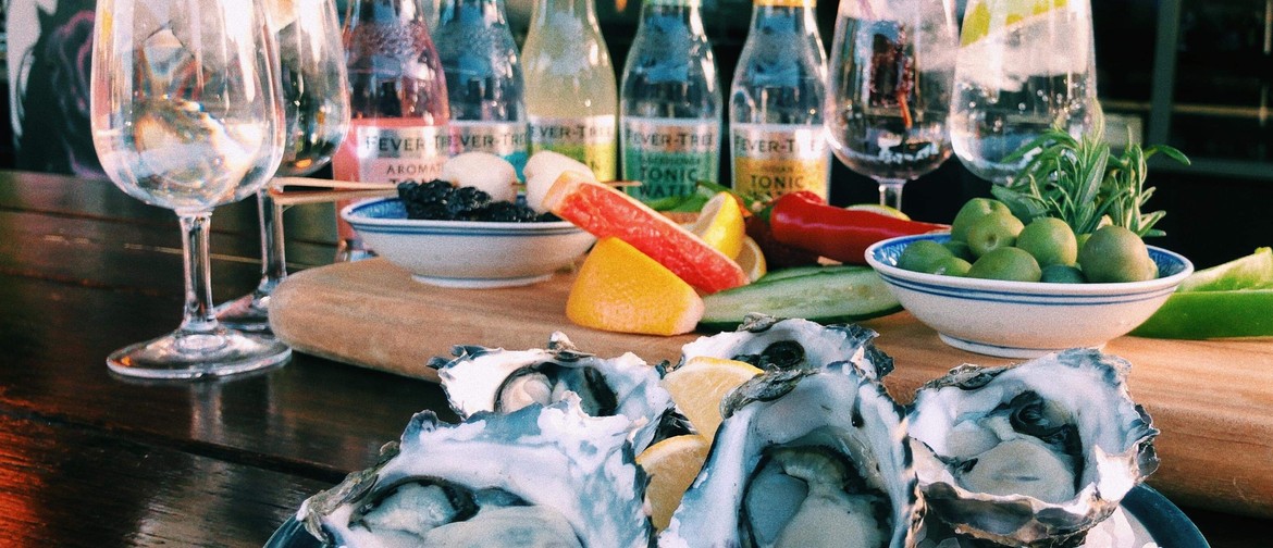 Wednesday Gin Flight Night Feat. Oysters and Saucy Sauces