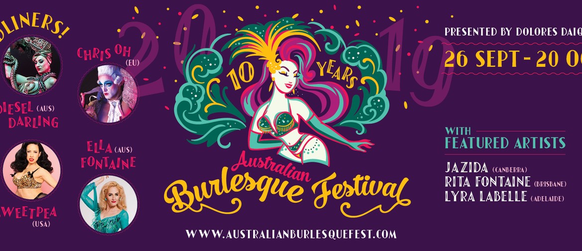 The Australian Burlesque Festival – Headliner Workshops