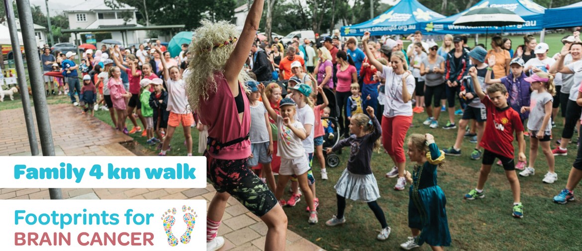 Footprints for Brain Cancer – 4km Family Fun Walk