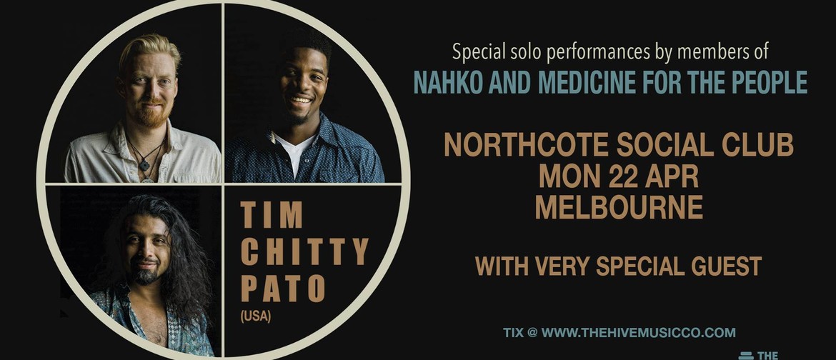Tim, Chitty & Pato of Nahko and Medicine for The People